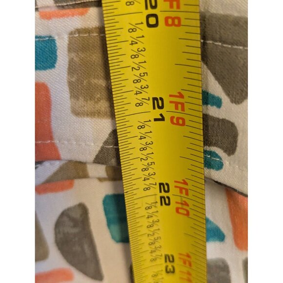 N Touch Womens Printed Two-Piece Skirt & Top Set Size M Geometric Pattern Cotton - Picture 5 of 10